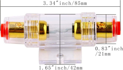 10 Gauge Amp 1500W Auto Car Audio System Speaker Kit Complete Subwoofer Amplifier Install Wiring Cable